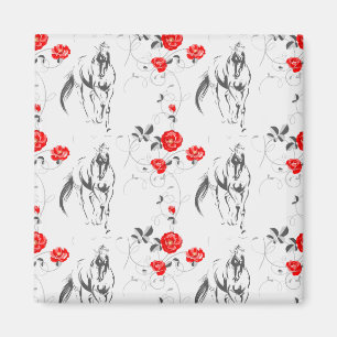 Baroque Horse Magnet