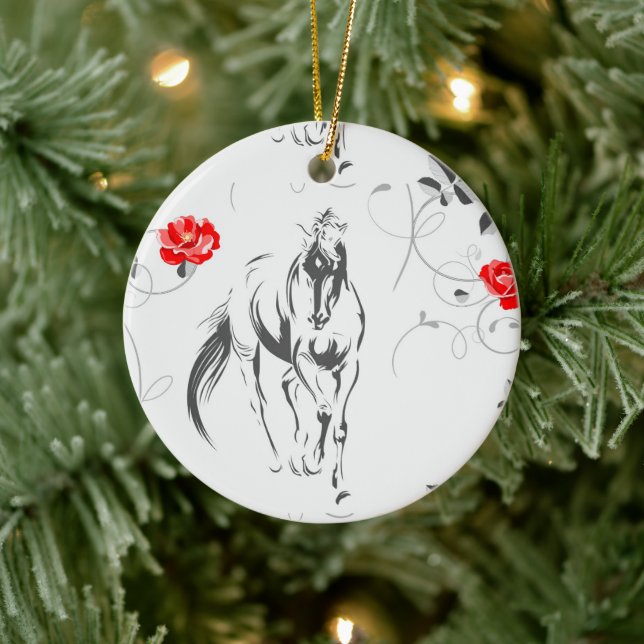 Baroque Horse Ornament (Tree)