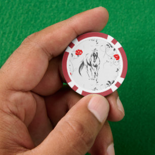 Baroque Horse Poker Chips