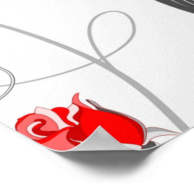 Baroque Horse Poster (Corner)