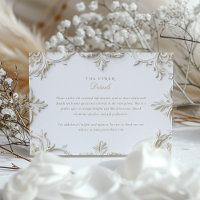 Baroque Information & Details Enclosure Card