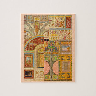baroque Italian motifs collage Jigsaw Puzzle
