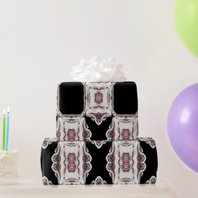 Baroque Kendal Chic Elegant Romantic   Wrapping Paper (Party Gifts)