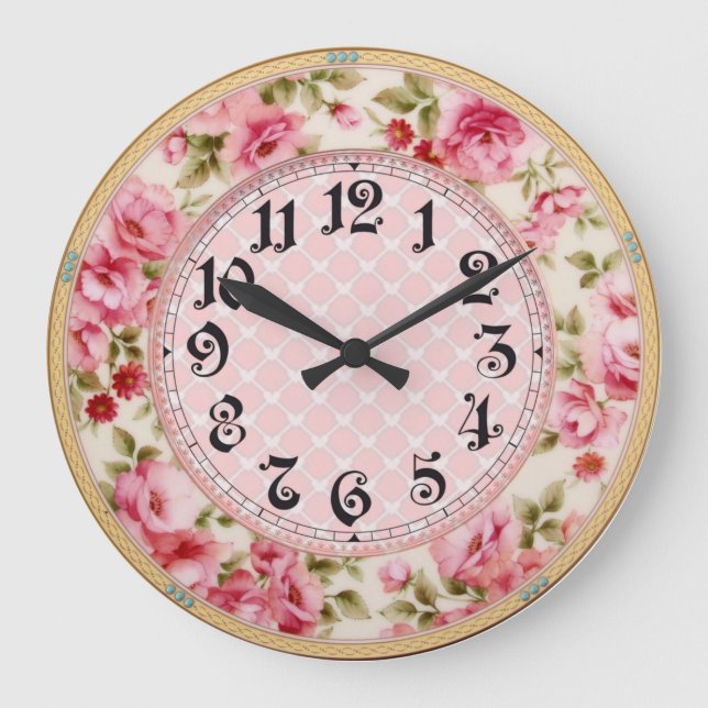 Baroque Large Clock (Front)