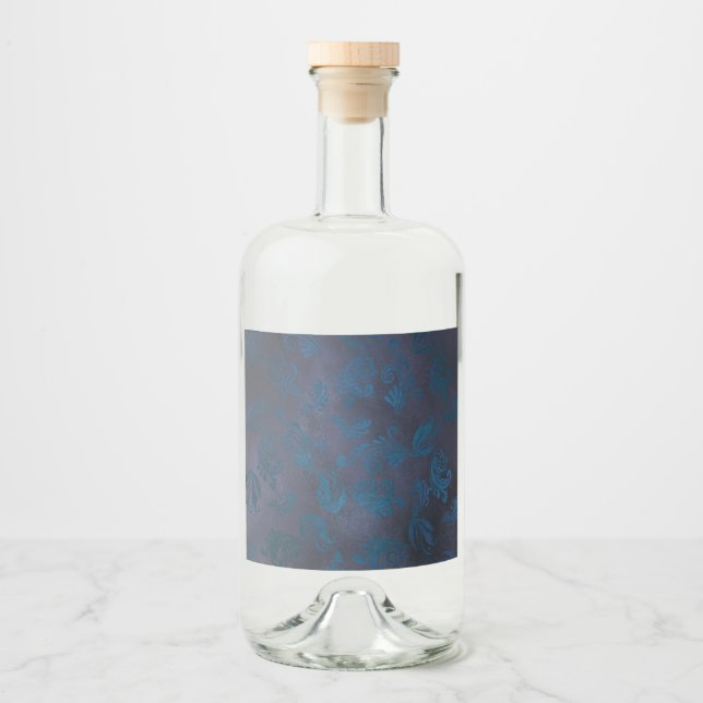 baroque liquor bottle label (Front)