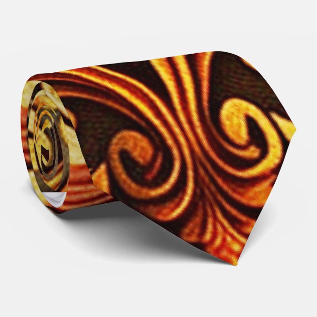 Baroque Neck Tie (Rolled)
