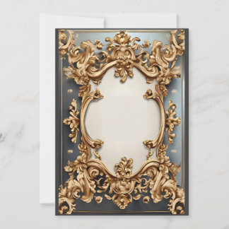 Baroque Opulence  Invitation