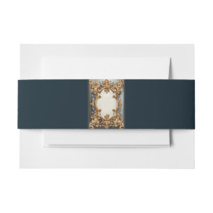 Baroque Opulence Invitation Belly Band