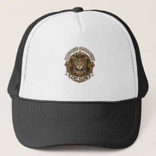 Baroque Ornament Cat Cat Lover Gift - Baroque Orna Trucker Hat