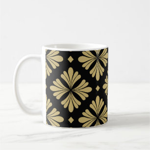 Baroque ornament, floral vintage pattern. coffee mug