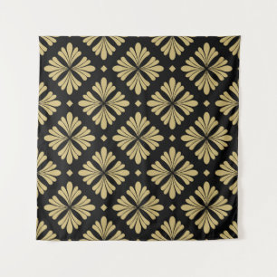 Baroque ornament, floral vintage pattern. tapestry
