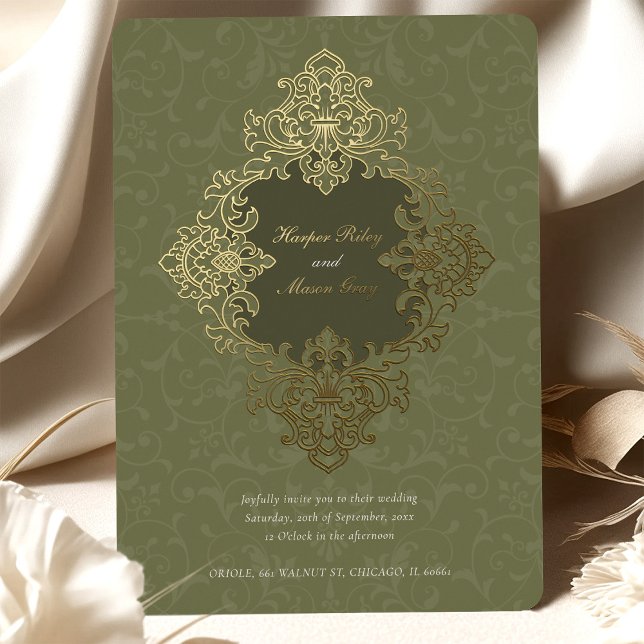 Baroque Ornament Gold Wedding (Creator Uploaded)