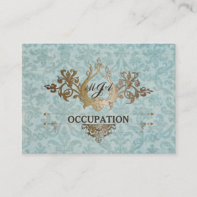 Baroque Ornamental - Business Card (Front)