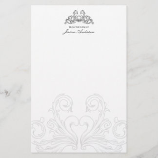 Baroque Ornaments personal stationery