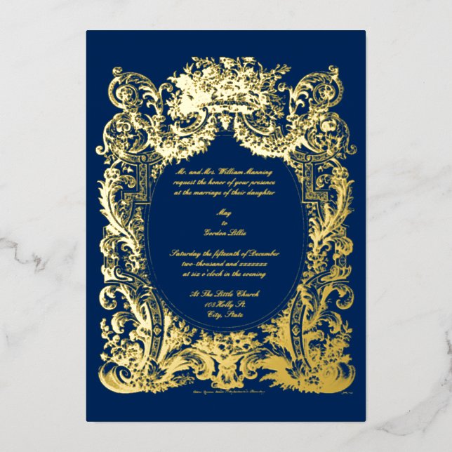 Baroque Rococo Wedding (Front)