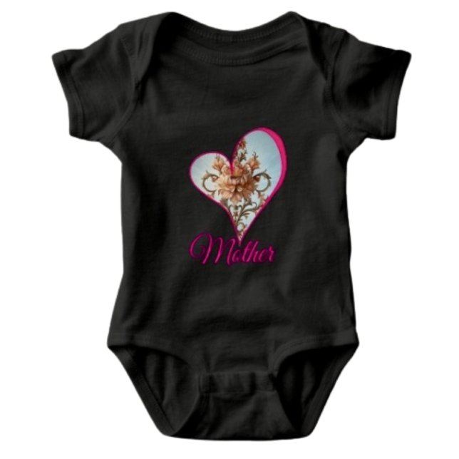 Baroque Rose   Baby Bodysuit (Creator Uploaded)