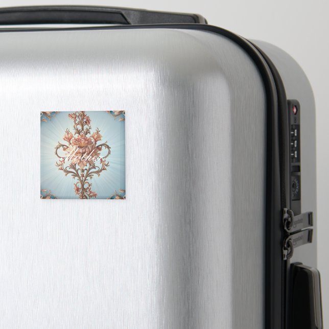 Baroque Rose  Magnet (In Situ (Luggage))