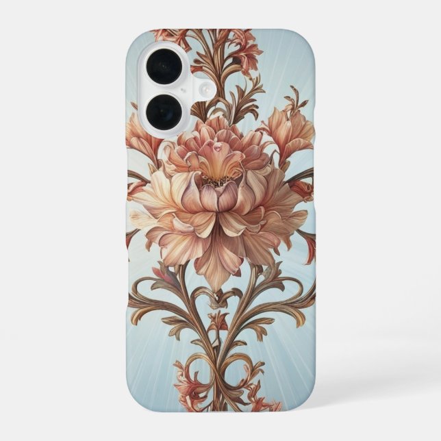 Baroque rose  Phone Case (Back)