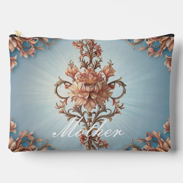 Baroque Rose Print Cut Sew Bag (Front)