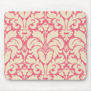 Baroque style damask background 2 mouse mat