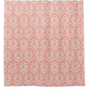 Baroque style damask background 2 shower curtain