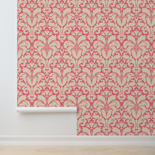 Baroque style damask background 2 wallpaper