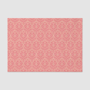 Baroque style damask background tissue paper