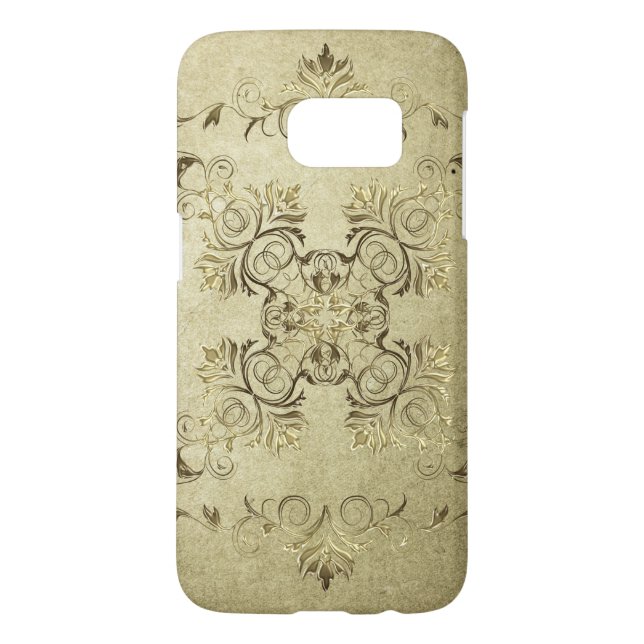 Baroque style grunge texture. Case-Mate samsung galaxy case (Back)