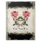 Baroque Style Vintage Rose Black n Cream Lace