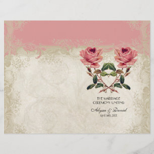 Baroque Style Vintage Rose Lace