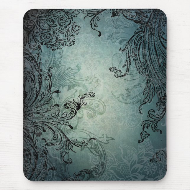 Baroque Swirls Mousepad (Front)