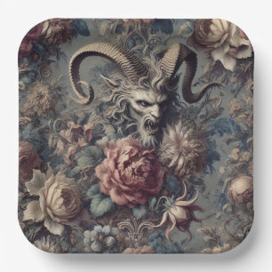 Baroque the Beast – Gothic Victorian Paper Plate