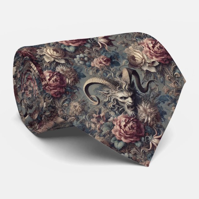 Baroque the Beast – Gothic Victorian  Tie (Rolled)