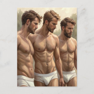 Baroque Trio: A Study in Contemplative Forms Postcard