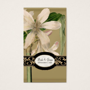 Baroque Vintage Lily Formal Wedding Favour Gift Ta