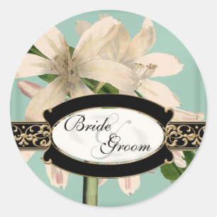 Baroque Vintage Lily Gold Formal Favour Gift Tags