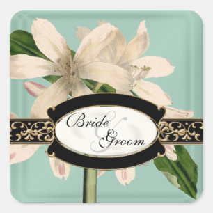 Baroque Vintage Lily Gold Formal Favour Gift Tags