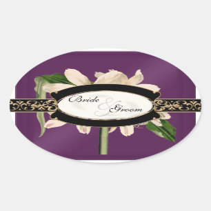 Baroque Vintage Lily Gold Formal Favour Gift Tags