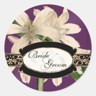 Baroque Vintage Lily Gold Formal Favour Gift Tags