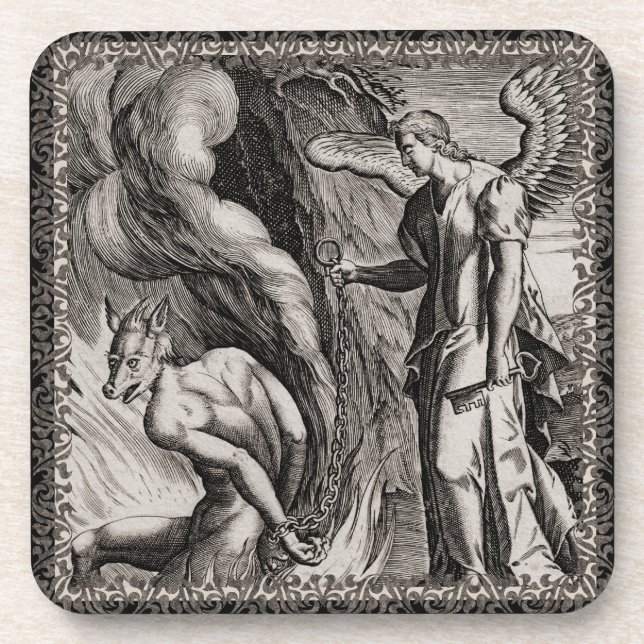 Baroque Vision of the Apocalypse - Satan Released Coaster (Front)