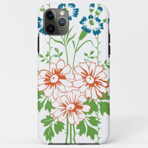 Baroque Wallpaper Flower bouquet... iPhone 11 Pro Max Case