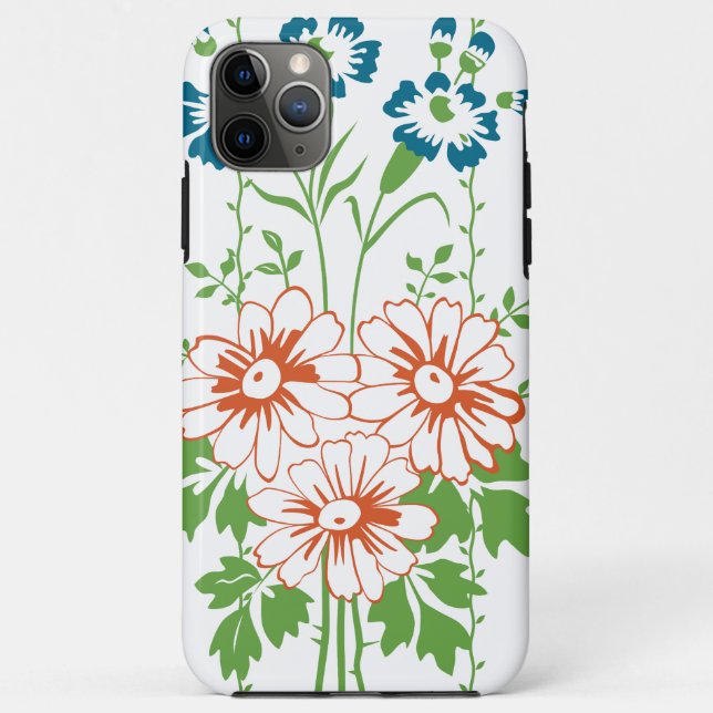 Baroque Wallpaper Flower bouquet... Case-Mate iPhone Case (Back)