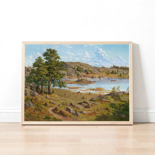 Barösund, Landscape Poster