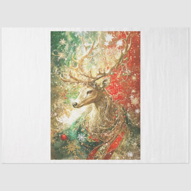 Barque Deer Tissue Paper (Front)