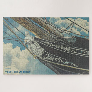 Barque Elissa Figurhead Jigsaw Puzzle