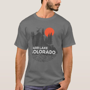 Barr Lake Colorado Hiking Camping Nature Deer Desi T-Shirt