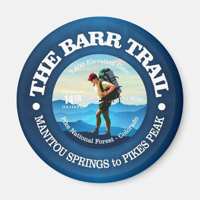Barr Trail (C) Magnet (Front)