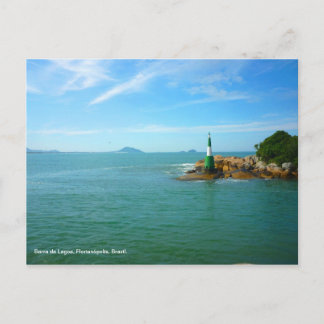 Barra da Lagoa, Brazil Post Card
