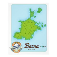Barra scotland map