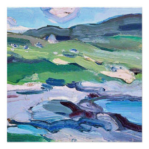 Barra, Scotland painting by Samuel Peploe, Poster